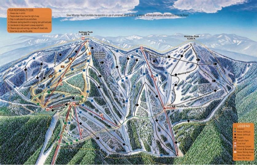 Silver Mountain Resort Kellogg Eksteriør billede